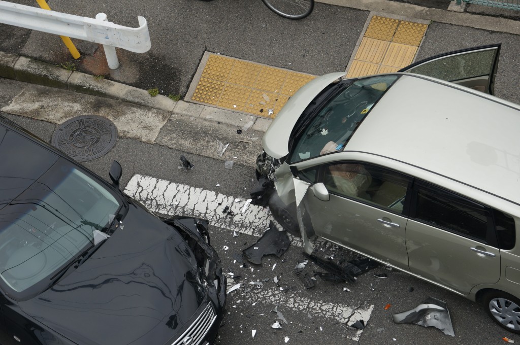 残価設定ローンの車での交通事故