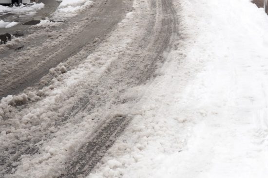 危険な雪道