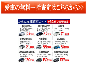 愛車の無料一括査定はこちらから
