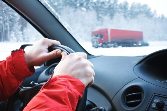 雪道での運転