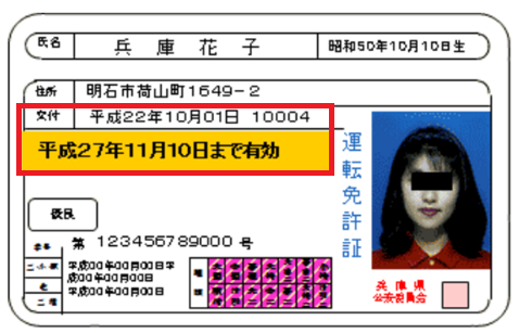 運転免許証の見方や数字の意味の総まとめ 車査定マニア